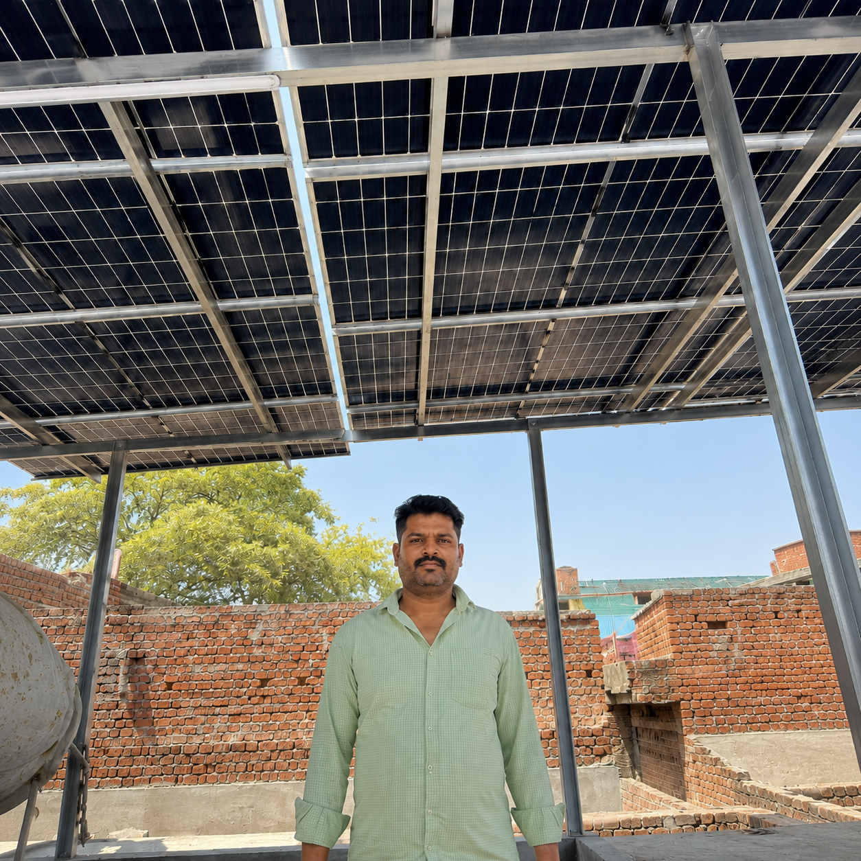 Mr. Radheshyam Rai, Chandauli - Uttar Pradesh, 20 KWp